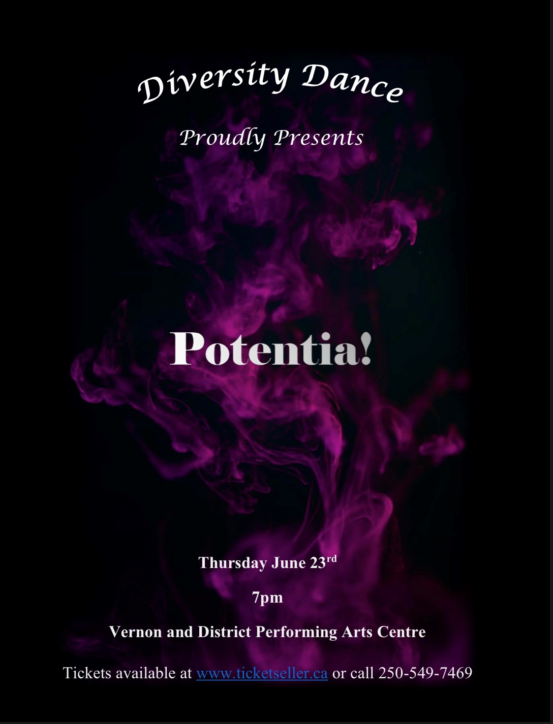 poster for event